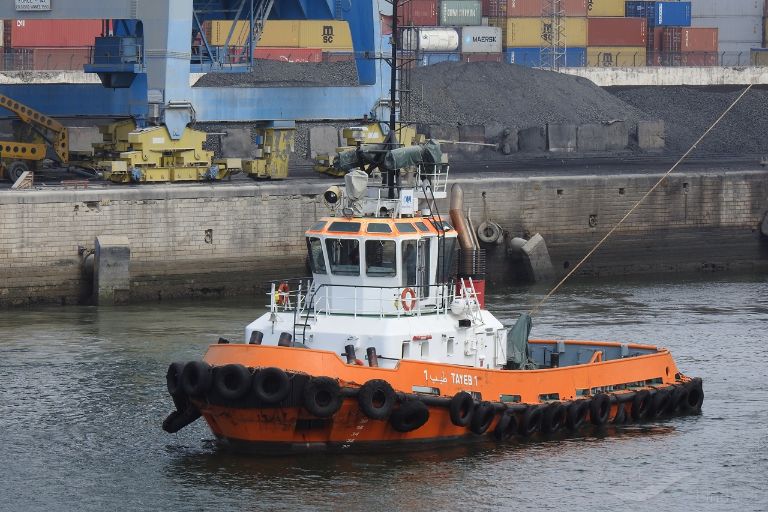 tayeb 1 (Tug) - IMO 9654593, MMSI 242134100, Call Sign CNA4681 under the flag of Morocco