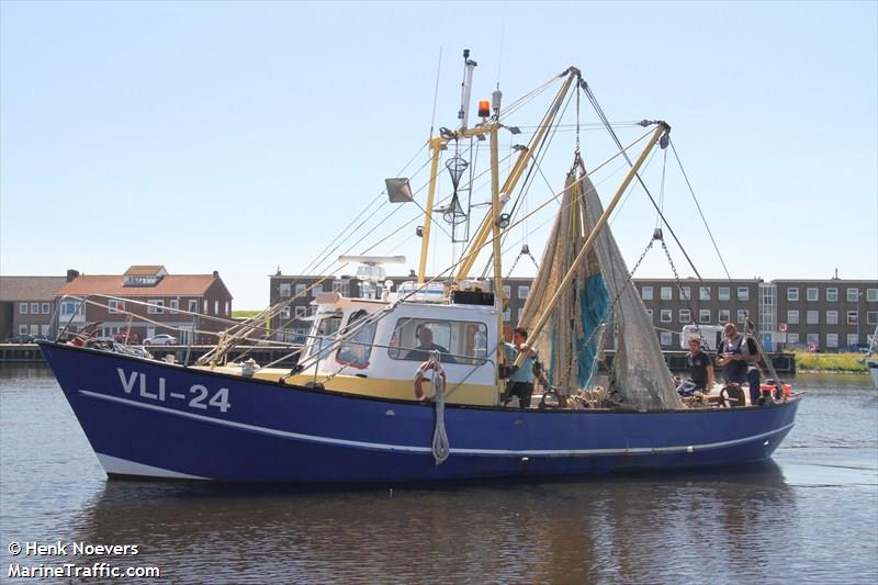 clasina vli-24 (Fishing vessel) - IMO , MMSI 244010067, Call Sign PF2880 under the flag of Netherlands