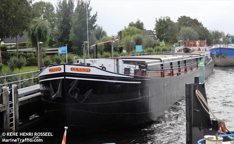 gersom (Cargo ship) - IMO , MMSI 244690121, Call Sign PB6187 under the flag of Netherlands