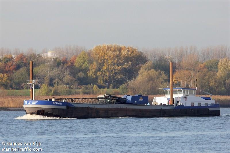 optimist (Cargo ship) - IMO , MMSI 244740124, Call Sign PH6528 under the flag of Netherlands