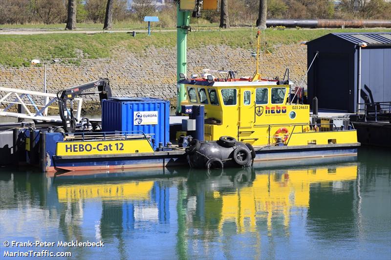 hebo-cat 12 (Dredging or UW ops) - IMO , MMSI 244780726, Call Sign PD3626 under the flag of Netherlands