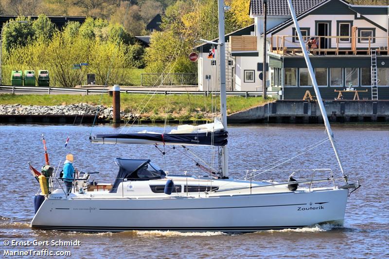 zouterik (Sailing vessel) - IMO , MMSI 244810796, Call Sign PD6482 under the flag of Netherlands