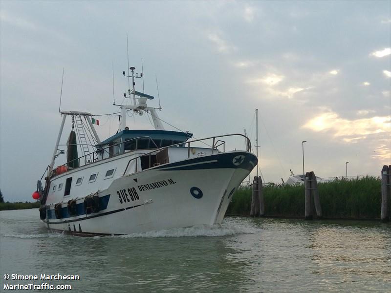 beniamino m (Fishing vessel) - IMO , MMSI 247053580, Call Sign IOCD under the flag of Italy