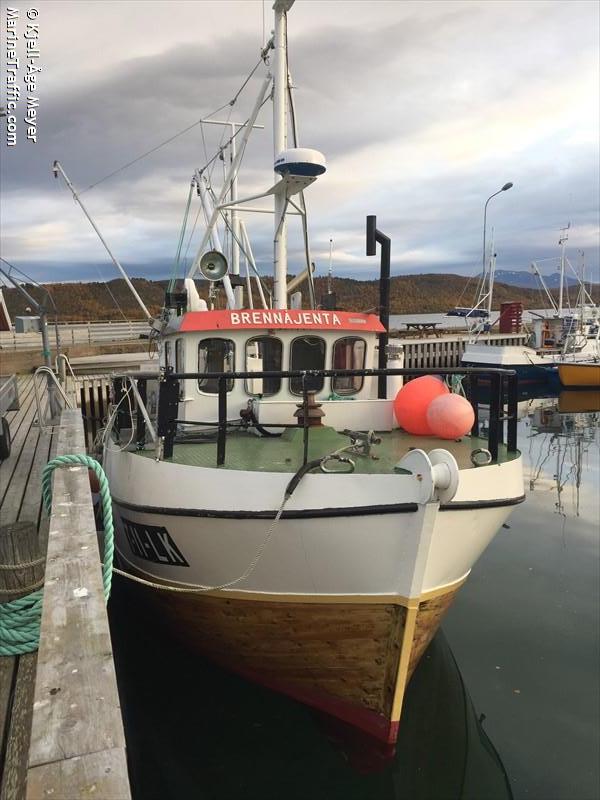 brennajenta (Fishing vessel) - IMO , MMSI 257041800, Call Sign LM4049 under the flag of Norway