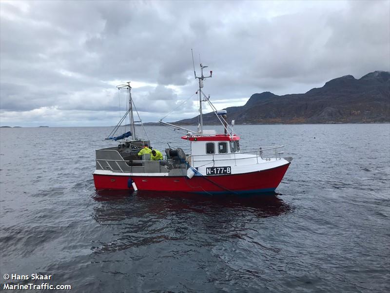 frida linnea (Fishing vessel) - IMO , MMSI 257060140, Call Sign LD2557 under the flag of Norway
