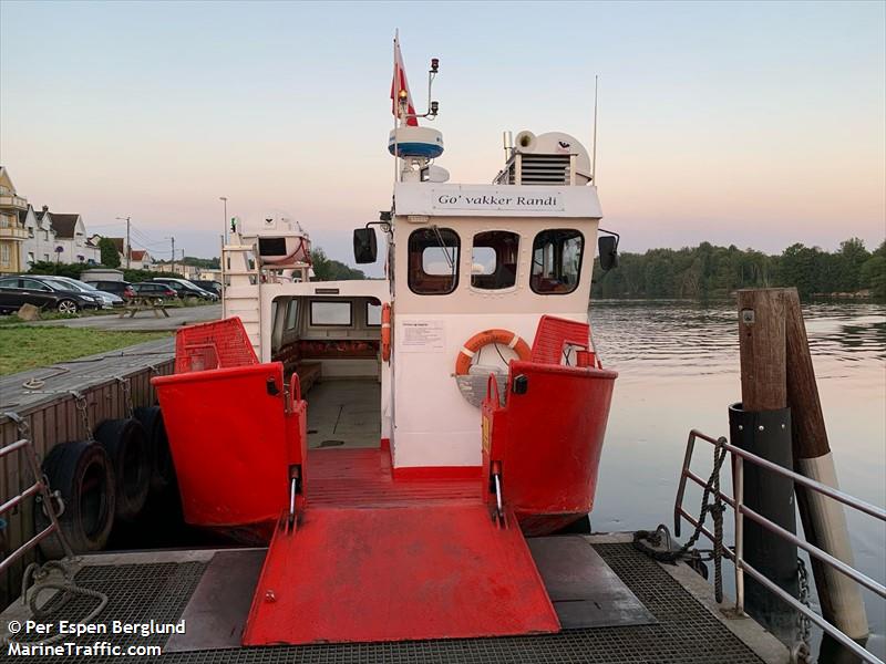 go vakker randi (Passenger ship) - IMO , MMSI 257281900, Call Sign LJVV under the flag of Norway