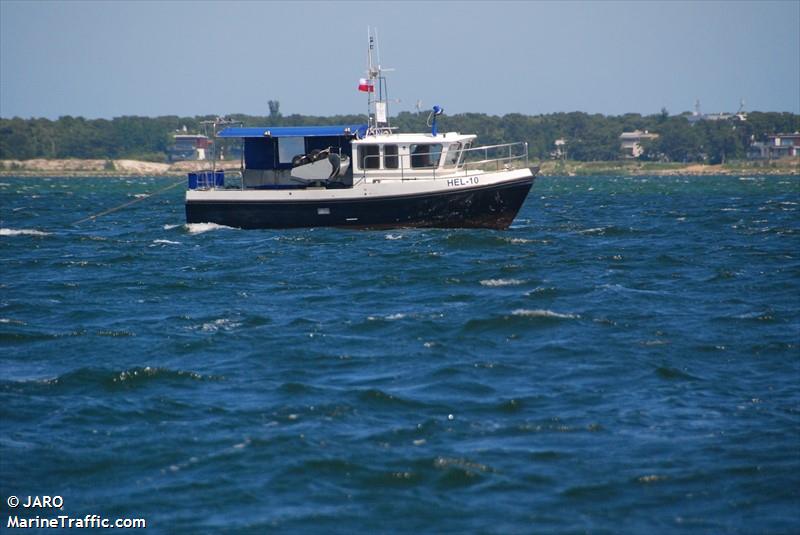 hel-10 (Pleasure craft) - IMO , MMSI 261022470, Call Sign SPG3713 under the flag of Poland