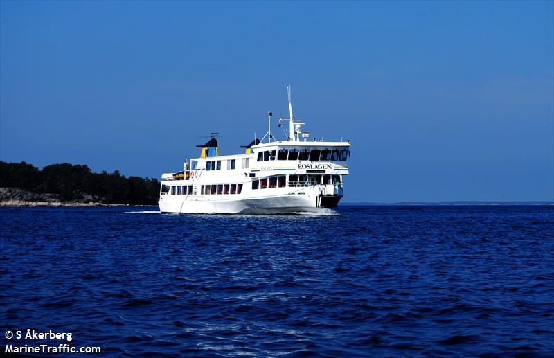 roslagen (Passenger ship) - IMO , MMSI 265522490, Call Sign SFYZ under the flag of Sweden