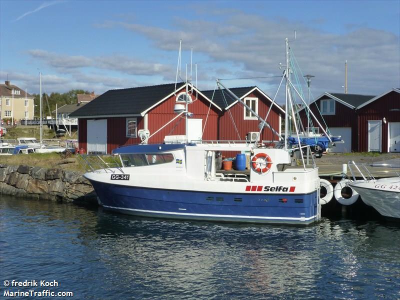 wanda gg341 (Fishing vessel) - IMO , MMSI 265707270, Call Sign SFC9931 under the flag of Sweden