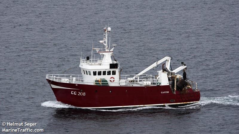 ganthi (Fishing vessel) - IMO , MMSI 266306000, Call Sign SMAP under the flag of Sweden
