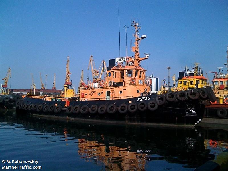 bugaz (Tug) - IMO , MMSI 272875200, Call Sign ENBF under the flag of Ukraine