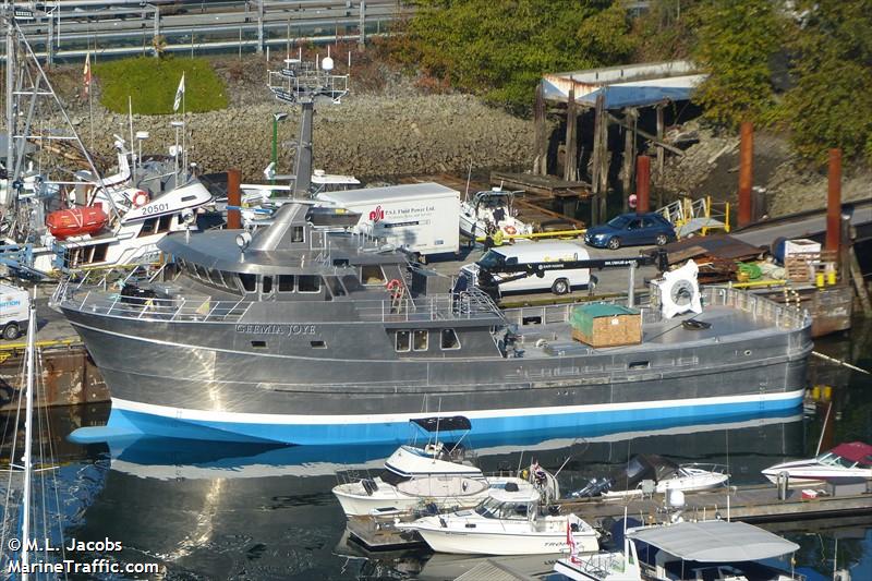 geemia joye (Fish Factory Ship) - IMO 9803455, MMSI 316002239, Call Sign CFA2874 under the flag of Canada