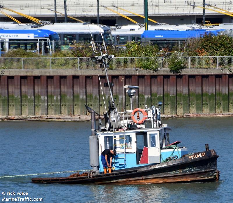 pullaway (Towing vessel) - IMO , MMSI 316036191 under the flag of Canada