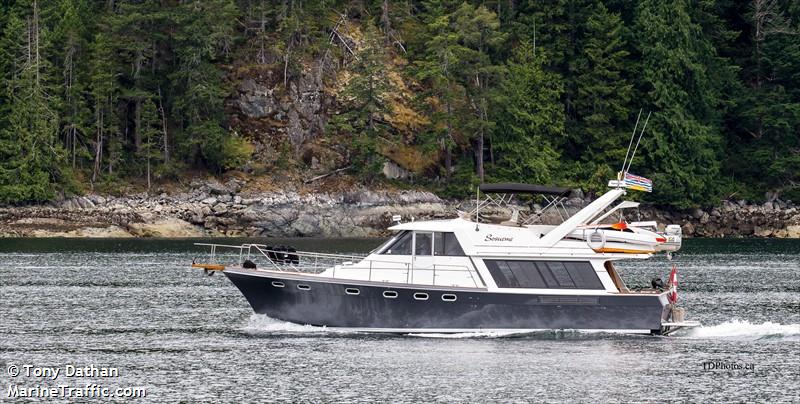 sosueme (Pleasure craft) - IMO , MMSI 316041808 under the flag of Canada