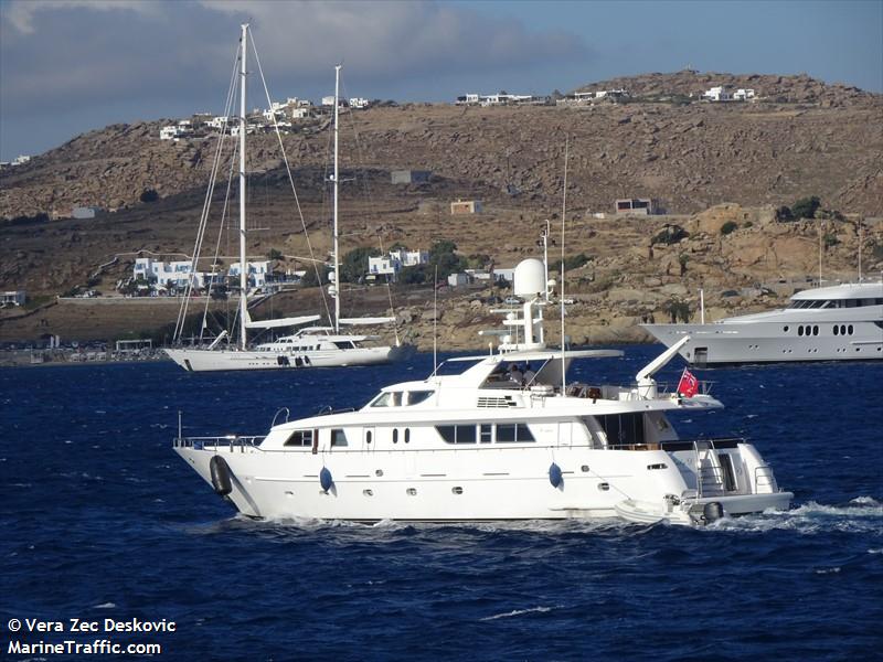 lady d (Pleasure craft) - IMO , MMSI 319547000, Call Sign ZCXN4 under the flag of Cayman Islands