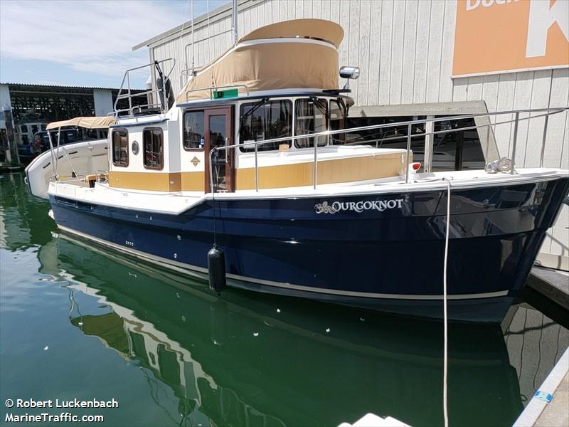 ourgoknot (Pleasure craft) - IMO , MMSI 338325535 under the flag of USA