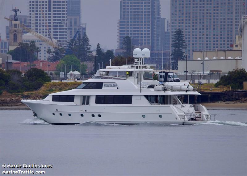 desperado (Pleasure craft) - IMO , MMSI 339736000, Call Sign 6YTQ4 under the flag of Jamaica