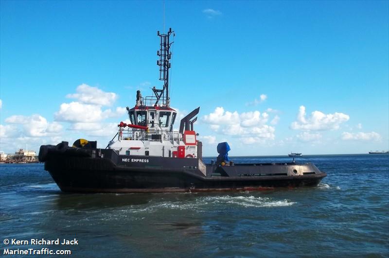 nec empress (Tug) - IMO 9276810, MMSI 362015000, Call Sign 9YFZ under the flag of Trinidad & Tobago