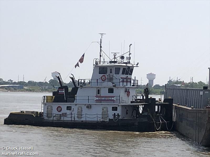 aubrey dufrene jr (Towing vessel) - IMO , MMSI 367054850, Call Sign WDO6335 under the flag of United States (USA)