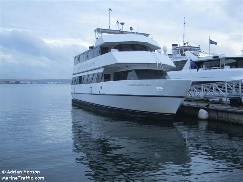 newport hornblower (Passenger ship) - IMO , MMSI 367381060, Call Sign WCC6031 under the flag of United States (USA)