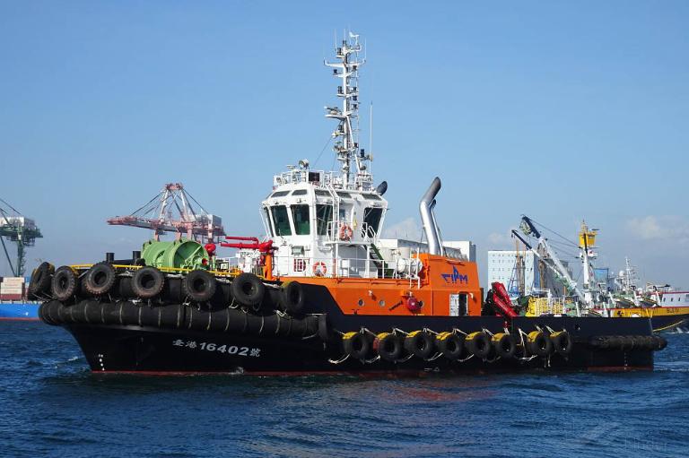 tipm no.16402 (Tug) - IMO 9859997, MMSI 416005577, Call Sign BR4072 under the flag of Taiwan