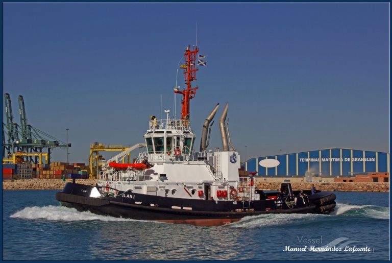 ilan i (Tug) - IMO 9605217, MMSI 428043000, Call Sign 4XJA under the flag of Israel