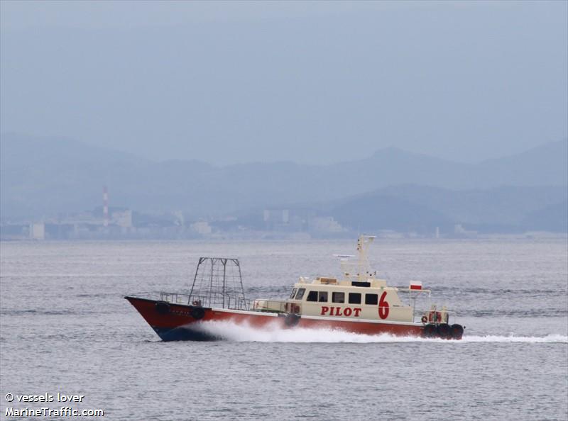 baypilot 6 (Pilot) - IMO , MMSI 431002626 under the flag of Japan