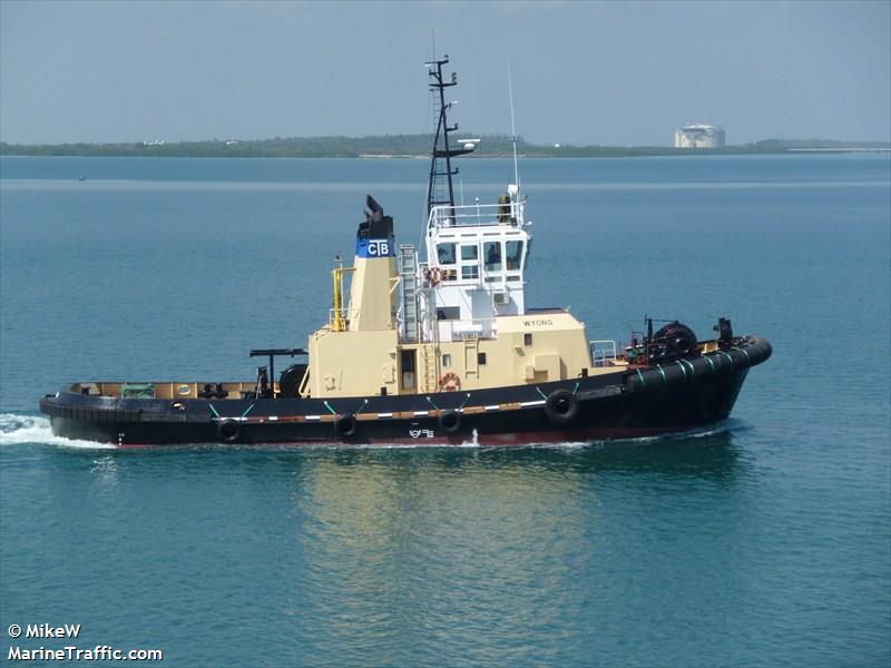 wyong (Tug) - IMO 9018945, MMSI 503590000, Call Sign VNXL under the flag of Australia