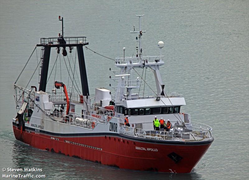 amaltal apollo (Pleasure craft) - IMO , MMSI 512300107, Call Sign ZMOR under the flag of New Zealand