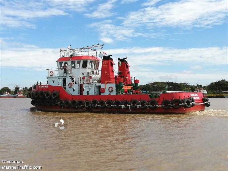 bojoma 2603 (Tug) - IMO , MMSI 525600028 under the flag of Indonesia