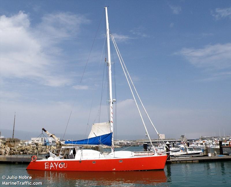 bayou (Sailing vessel) - IMO , MMSI 540008500, Call Sign FQNK under the flag of New Caledonia