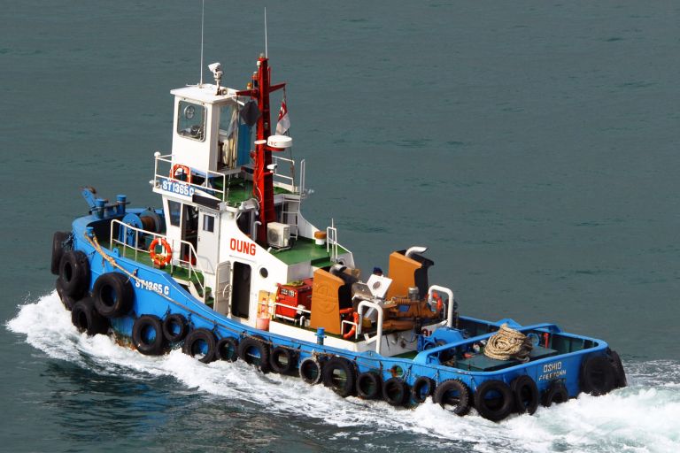 st1365g (Tug) - IMO , MMSI 563019020 under the flag of Singapore