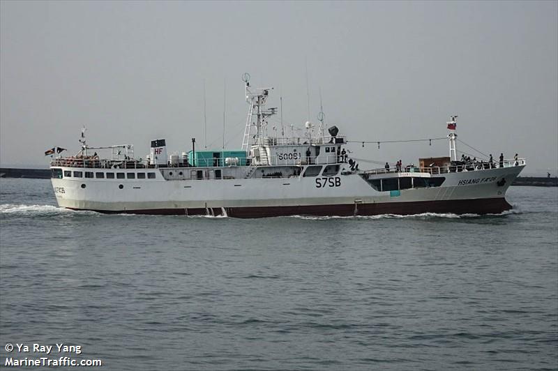 hsiang fa no.26 (Fishing Vessel) - IMO 8947345, MMSI 664543000, Call Sign S7SB under the flag of Seychelles