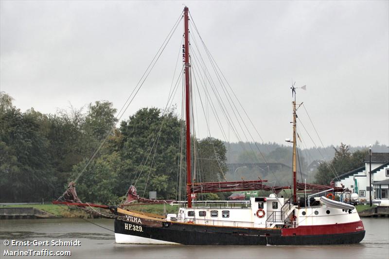 kutter wilma hf329 (Sailing vessel) - IMO , MMSI 211518280, Call Sign DPMW under the flag of Germany