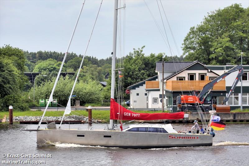 sunbird (Sailing vessel) - IMO , MMSI 211688280, Call Sign DB8599 under the flag of Germany