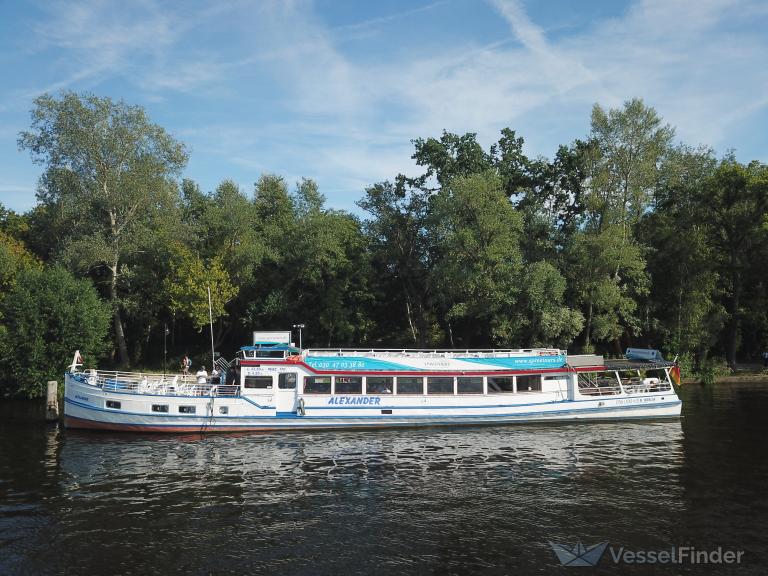 alexander (Passenger ship) - IMO , MMSI 211768370, Call Sign DC7831 under the flag of Germany