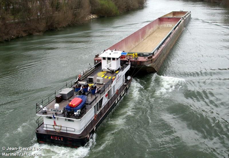 aigle (Cargo ship) - IMO , MMSI 227012460, Call Sign FM4006 under the flag of France