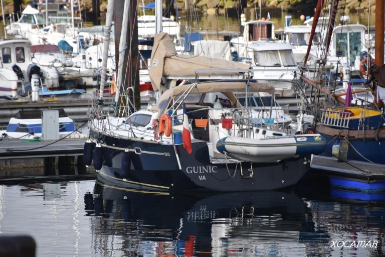 guinic (Sailing vessel) - IMO , MMSI 227038510, Call Sign FGG6705 under the flag of France