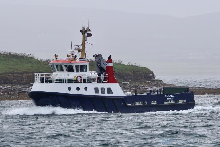 graemsay (Passenger ship) - IMO , MMSI 235019173, Call Sign MWJJ2 under the flag of United Kingdom (UK)