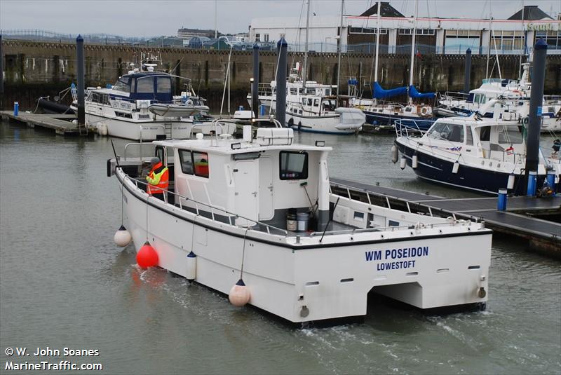 wm poseidon (HSC) - IMO , MMSI 235070016, Call Sign 2BWV3 under the flag of United Kingdom (UK)