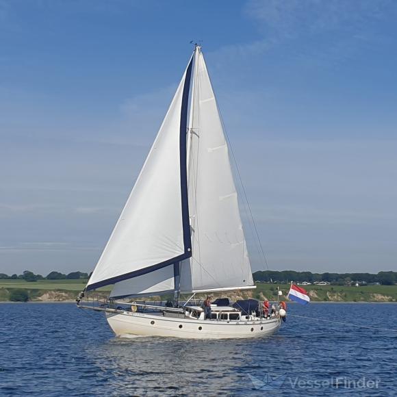 swn y mor (Sailing vessel) - IMO , MMSI 244076727, Call Sign PC9608 under the flag of Netherlands