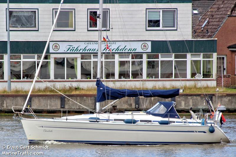 elisabeth (Sailing vessel) - IMO , MMSI 244090135, Call Sign PF3602 under the flag of Netherlands