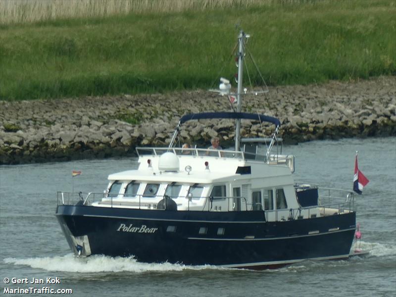 polar bear (Pleasure craft) - IMO , MMSI 244137446, Call Sign PD7472 under the flag of Netherlands