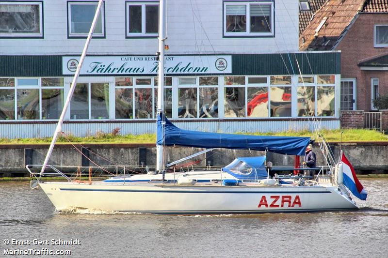 azra (Pleasure craft) - IMO , MMSI 244730382, Call Sign PB8840 under the flag of Netherlands