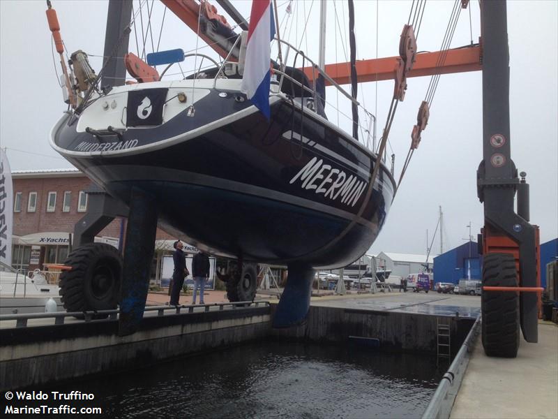 meermin (Sailing vessel) - IMO , MMSI 244730523, Call Sign PD3464 under the flag of Netherlands