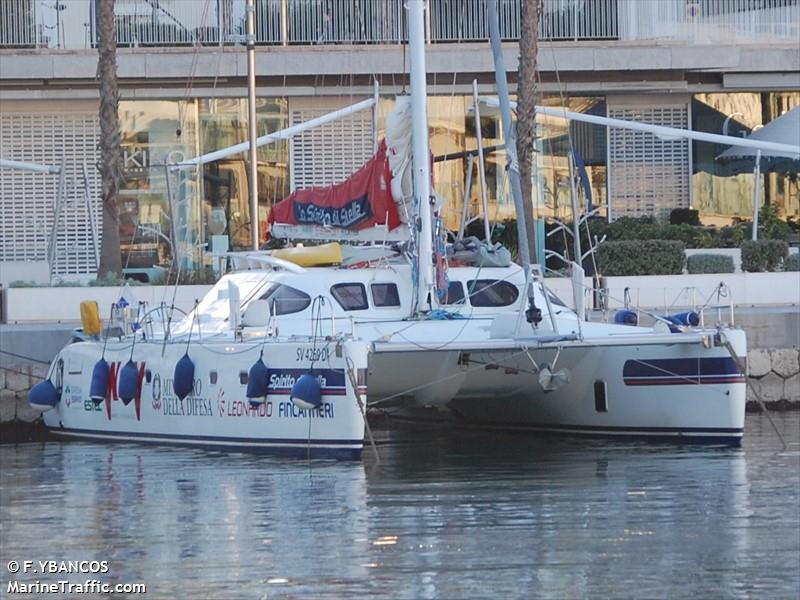 lo spirito di stella (Sailing vessel) - IMO , MMSI 247044780, Call Sign IQ8899 under the flag of Italy