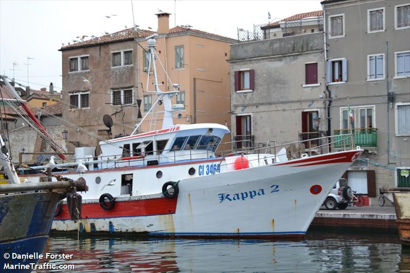 kappa2 (Fishing vessel) - IMO , MMSI 247050640, Call Sign IVQK under the flag of Italy