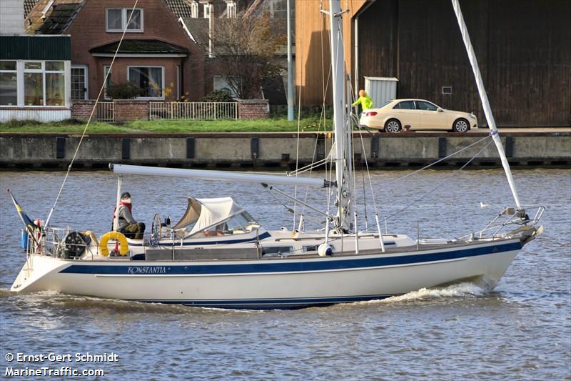 konstantia (Sailing vessel) - IMO , MMSI 265725460, Call Sign SC-3788 under the flag of Sweden