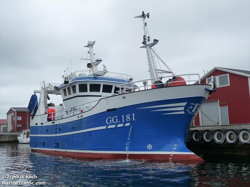 vasterland (Fishing vessel) - IMO , MMSI 266322000, Call Sign SJDE under the flag of Sweden