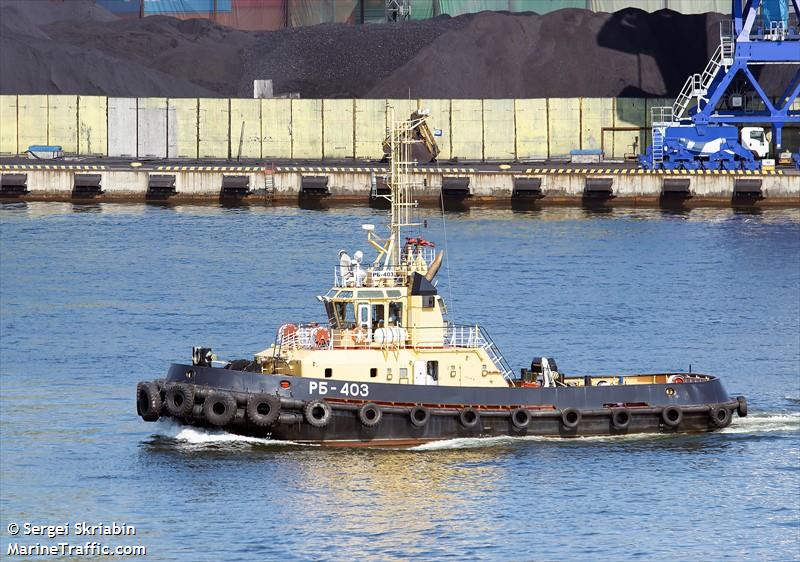 rb-403 (Tug) - IMO , MMSI 273541720, Call Sign 2K3B under the flag of Russia